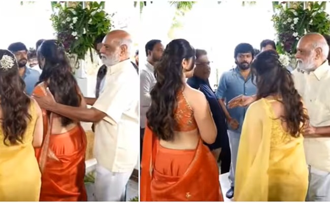Veteran Director Faces Heat Over Viral Video With Keerthy, Krithi
