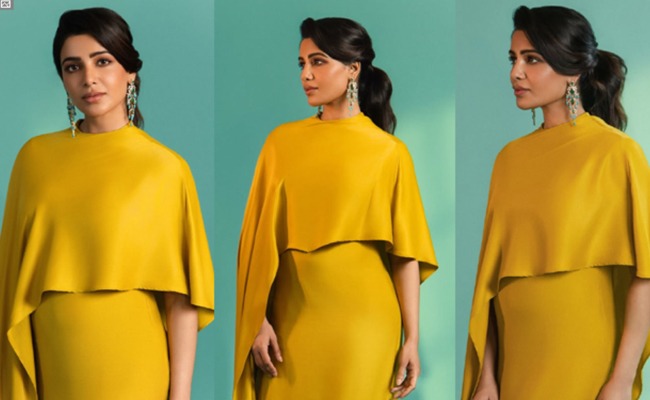 Pics: Samantha's Charm In Yellow Elegance