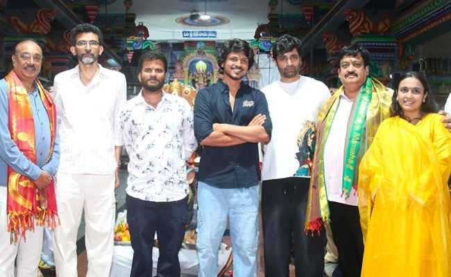 Sumanth Prabhas, Saailu, SVC's Film Launched Traditionally
