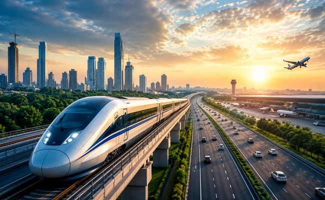 India Needs Bullet Trains, Not Just Airports