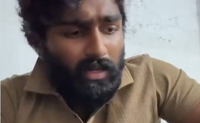 Watch: Folk Singer Shows Writing Talent?