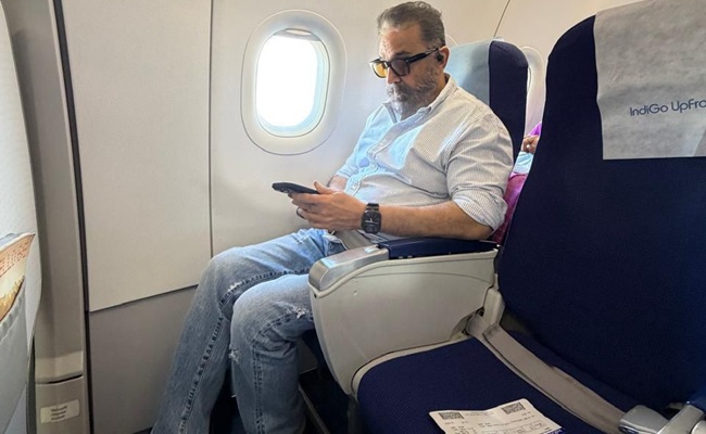 Kamal's Act Of Reaching Kalki Set Speaks Volumes