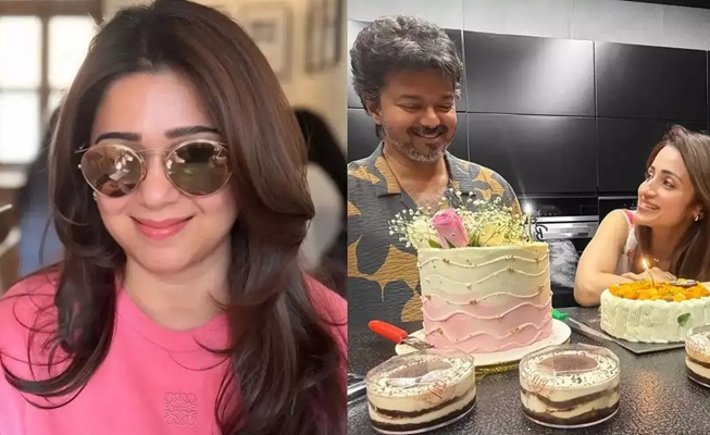 Charmme's Comment On Vijay-Trisha Pic Says It All