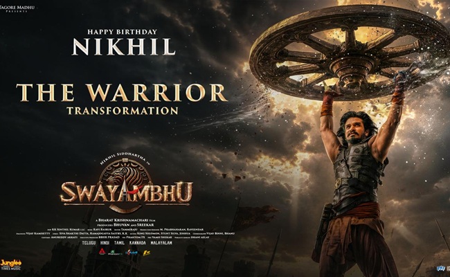 Watch: Nikhil's Breathtaking Transformation For Swayambhu
