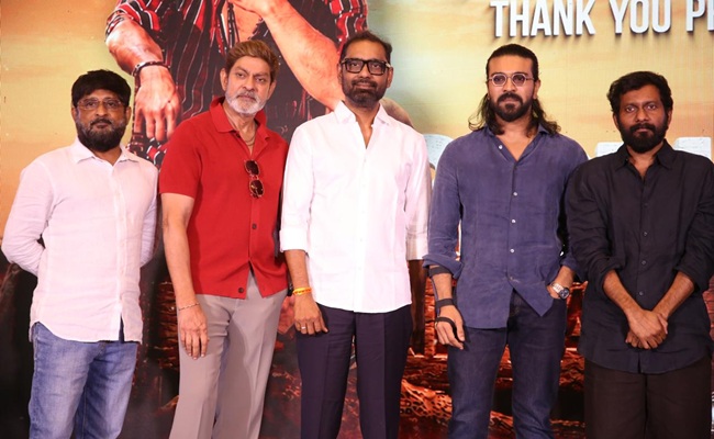 Peddi Felt Risky At First, But Enjoying The Success Now: Charan