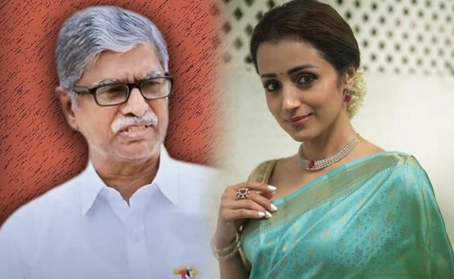 Complaints About Trisha Reach Vijay’s Father?