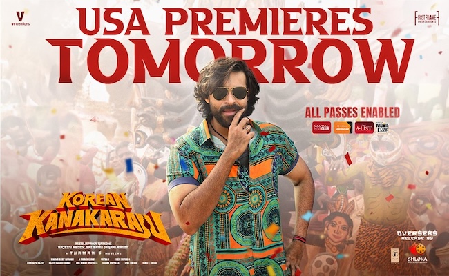 Korean Kanakaraju Set for Grand USA Premieres Tomorrow