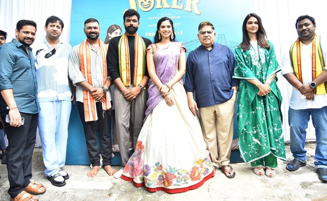 Allu Aravind, Sneha Launch Sandy's Production Debut 'Joker'