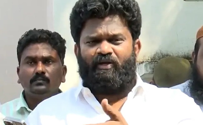 Borugadda Denied Entry into Tadepalli Office, Slams Sajjala