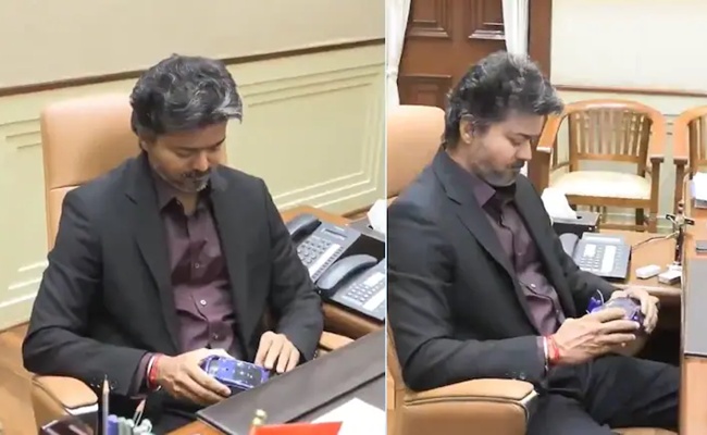 Tamil Nadu CM Vijay's 'Toy Car' Moment Goes Viral