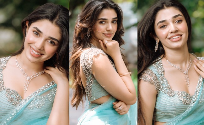 HOT: Ravipudi's Heroine In Elegant Saree