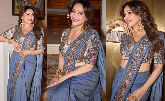 HOT: Madhuri Dixit Shines In Timeless Elegance