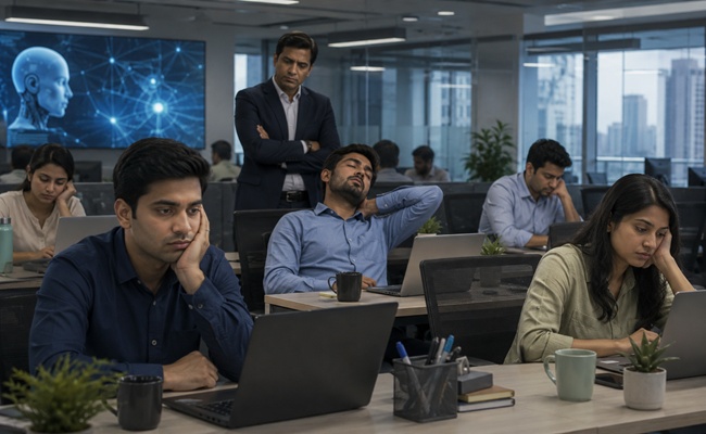 India's 'Effort Recession': Employees Say No To Extra Work