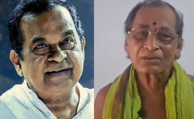 Why Is Brahmanandam's Brother Upset With the Veteran Comedian?