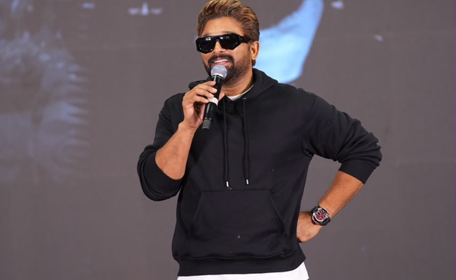'Sit in Front of the Girl You Like,' Allu Arjun Tells Fans
