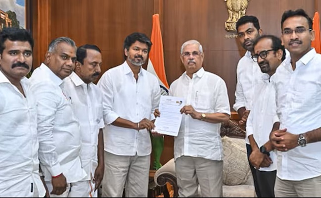 'TVK Doesn't Have Majority': Governor Refuses Oath To Vijay, Say Sources
