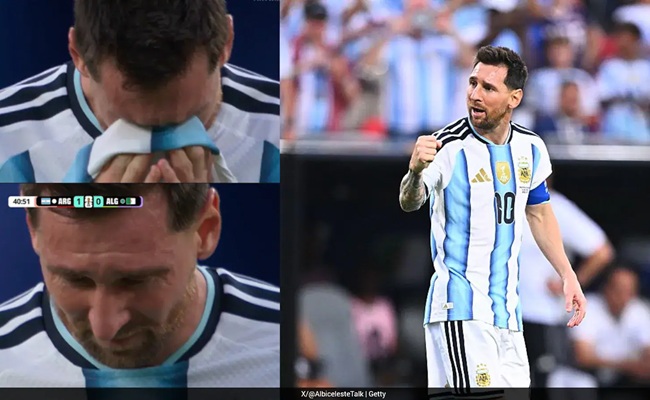 Lionel Messi Reveals Why He Cried After Scoring Against Algeria
