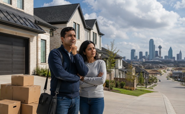 H-1B Crackdown Hits Indian Housing Boom In Dallas