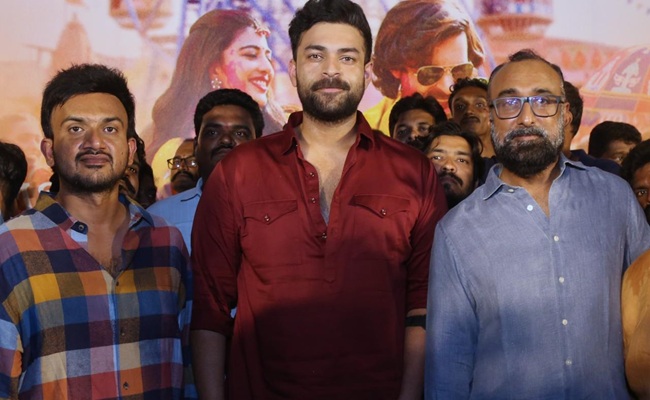 Tried to Dance With the Same Spirit as Pedda Nanna: Varun Tej