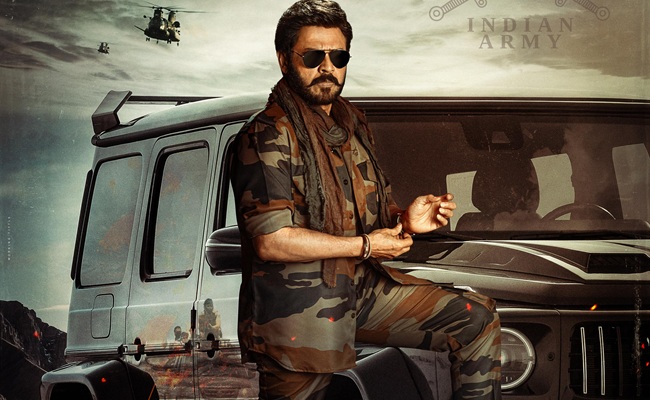 #VenkyAnil5 1st Look: Venkatesh Surprises As Army Man